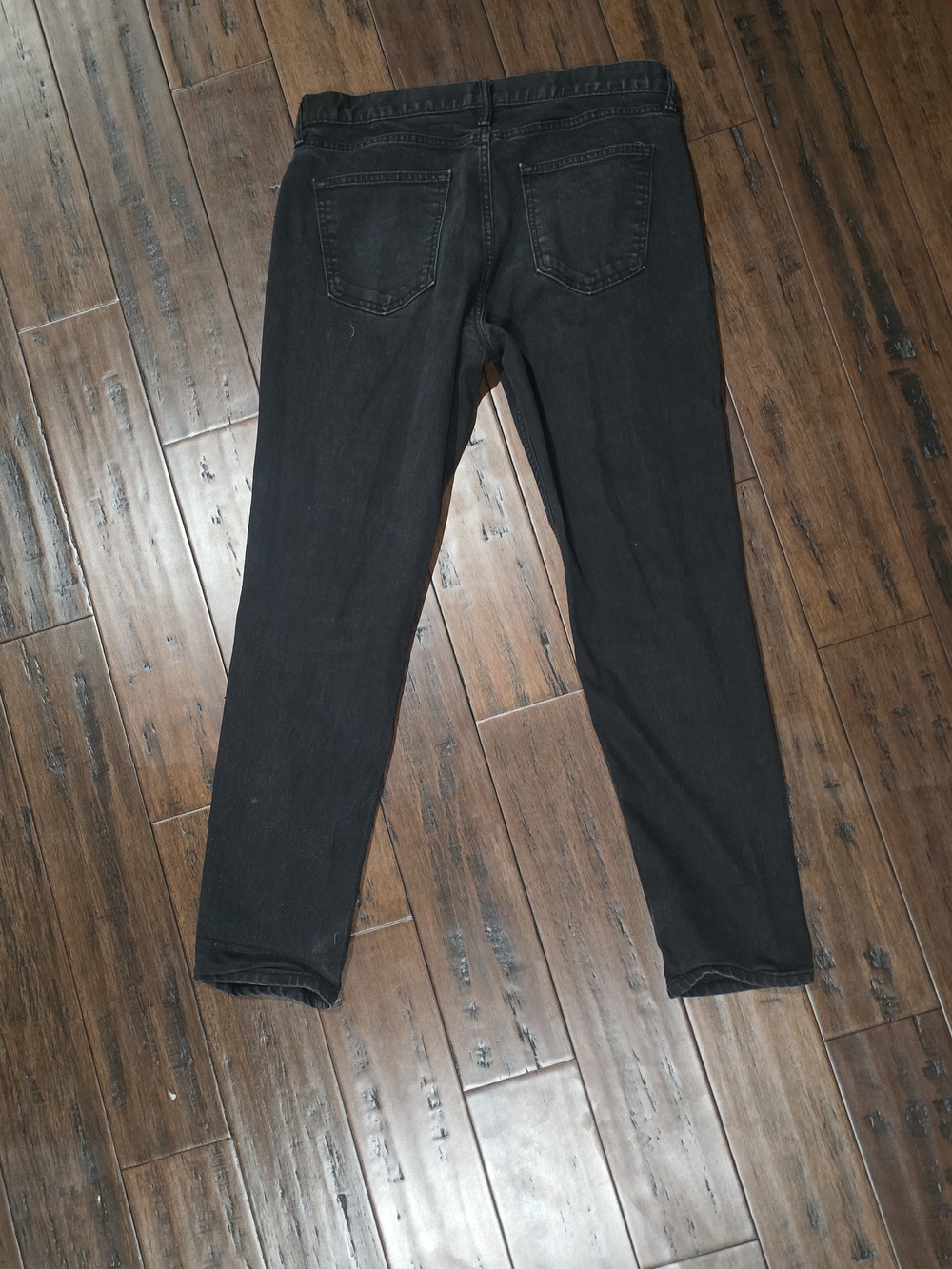 Old Navy Black Tapered Skinny Jeans